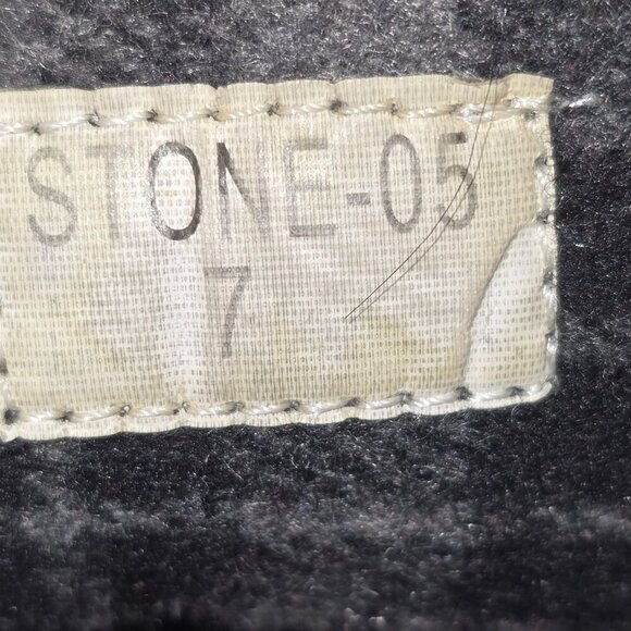 BRUNO MARC MENS BLACK MOTORCYCLE MILITARY COMBAT OXFORD BOOTS SIZE 7 - Picture 5 of 13